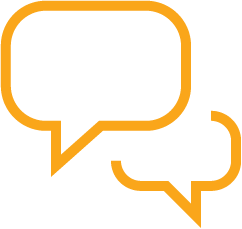 Chat_team@4x Chat team icon, with two speech bubbles overlapping.