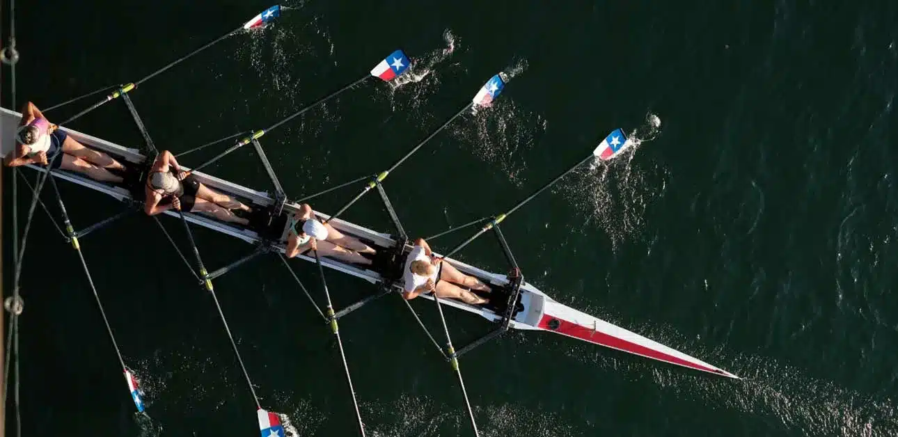 Don’t-be-a-roll-out-of-bed-and-put-a-hat-on-coach Rowing quad scull boat