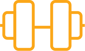 Registrations icon. Clipboard with pencil in lower right.