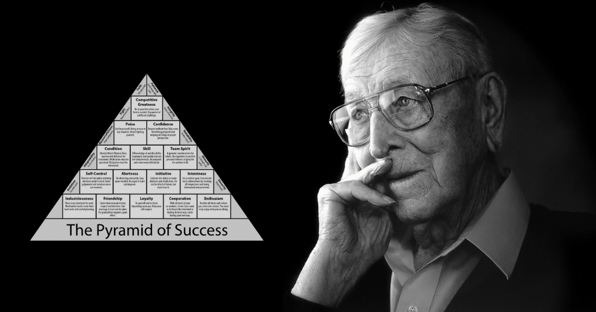 john wooden pyramid of success John Wooden pyramid of Success